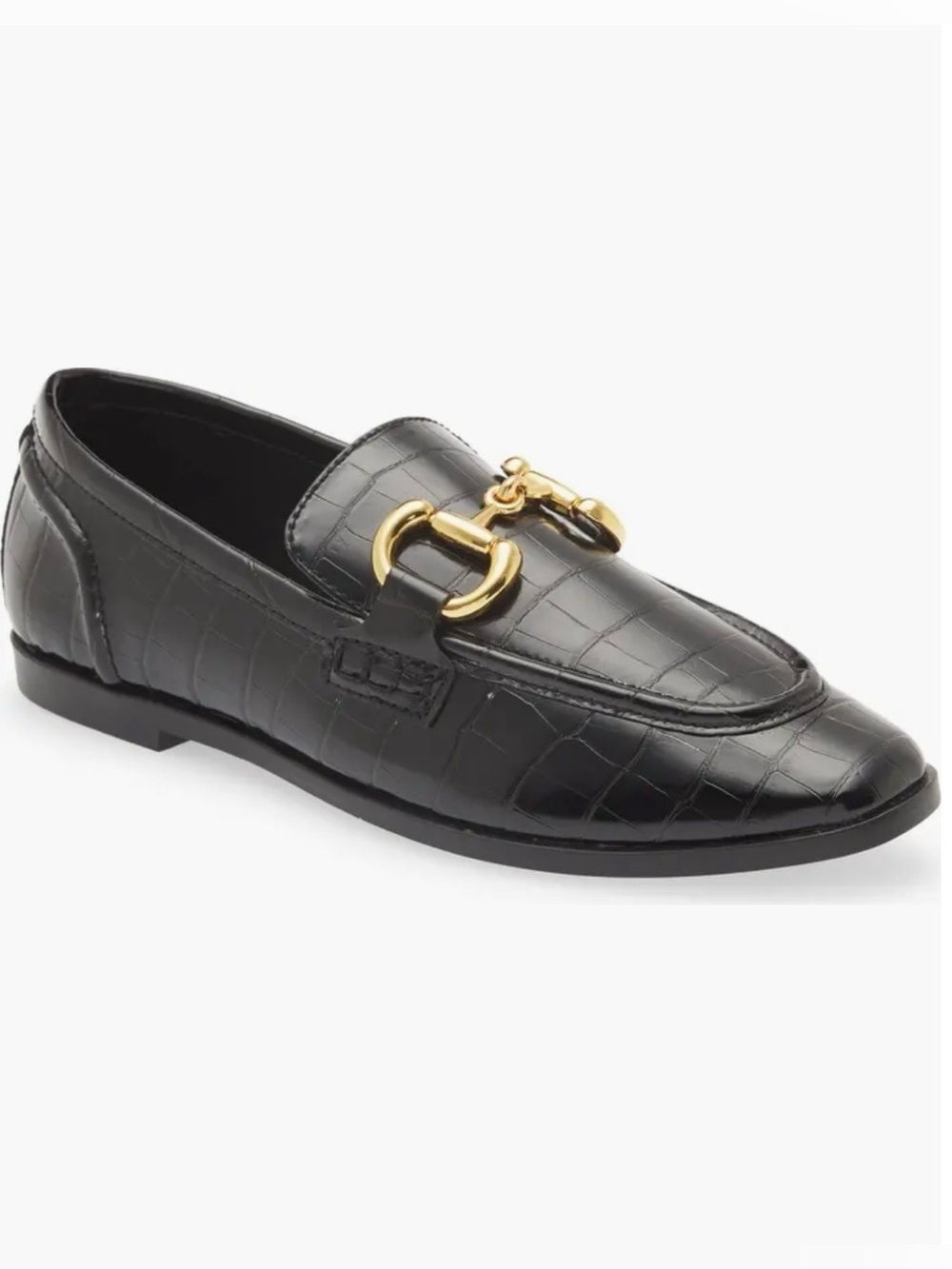 Jeffrey Campbell Velviteen loafers 9.5 black horsebit quiet luxury slip on - Picture 14 of 14